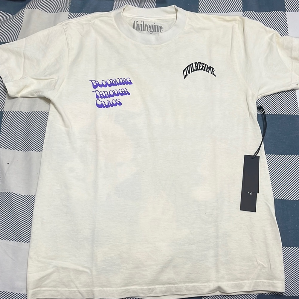 Civil Regime Blooming through chaos all day tshirt